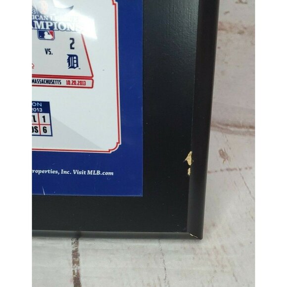 2013 World Series Champions with Fanatics Authentic Red Sox Wall Plaque - Picture 5 of 11